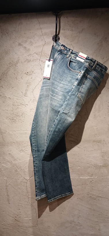 شلوارجین استایل راسته آزاد مردانه