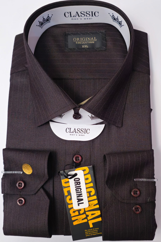 پیراهن کلاسیک تنخوراسلیم فیت پنبه اعلای تایلندی شیک