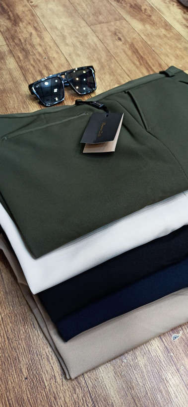 شلوار پارچه ای بگ استایل متریال ترک سفارش اروپا